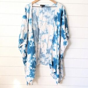 Lane Bryant Tie Dyed Kimono Cardigan